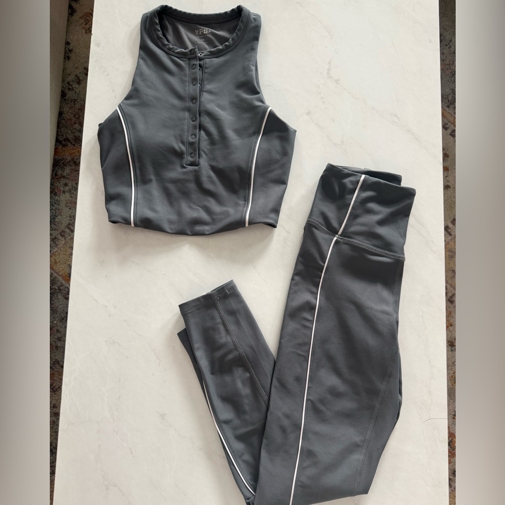 YPB Gray Athletic Set